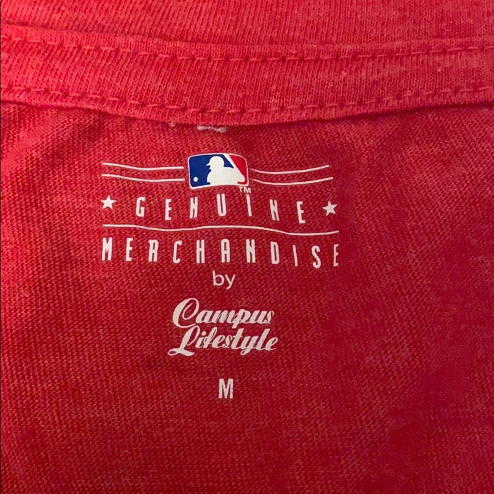 Chicago Cubs Red Women’s T-Shirt Size M - Picture 3 of 3